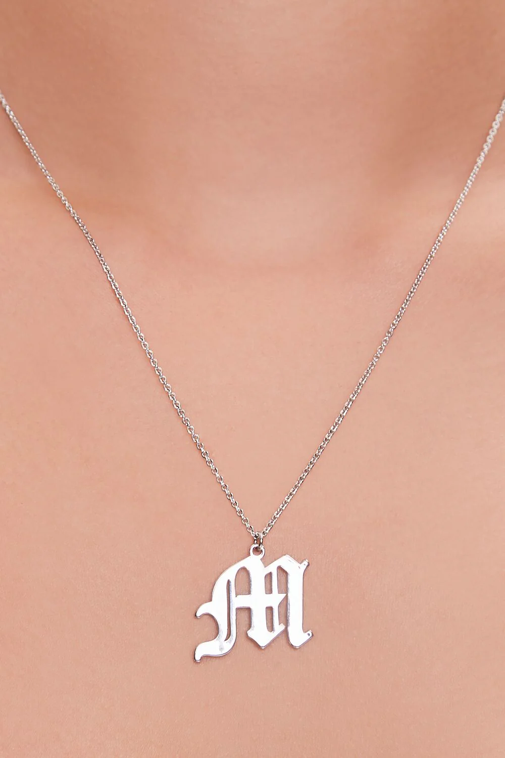 Initial Pendant Chain Necklace - Image 18