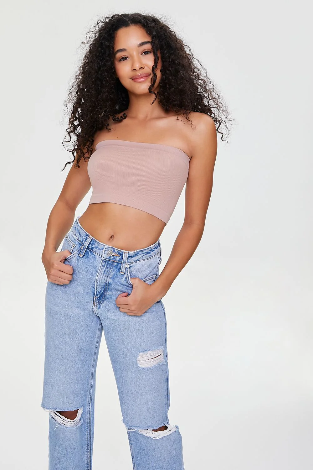 Seamless Ribbed Bralette - Image 11