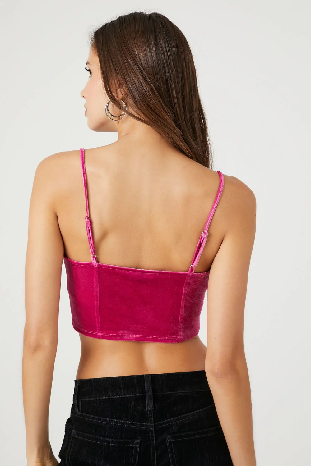 Velvet Corset Cami - Image 3