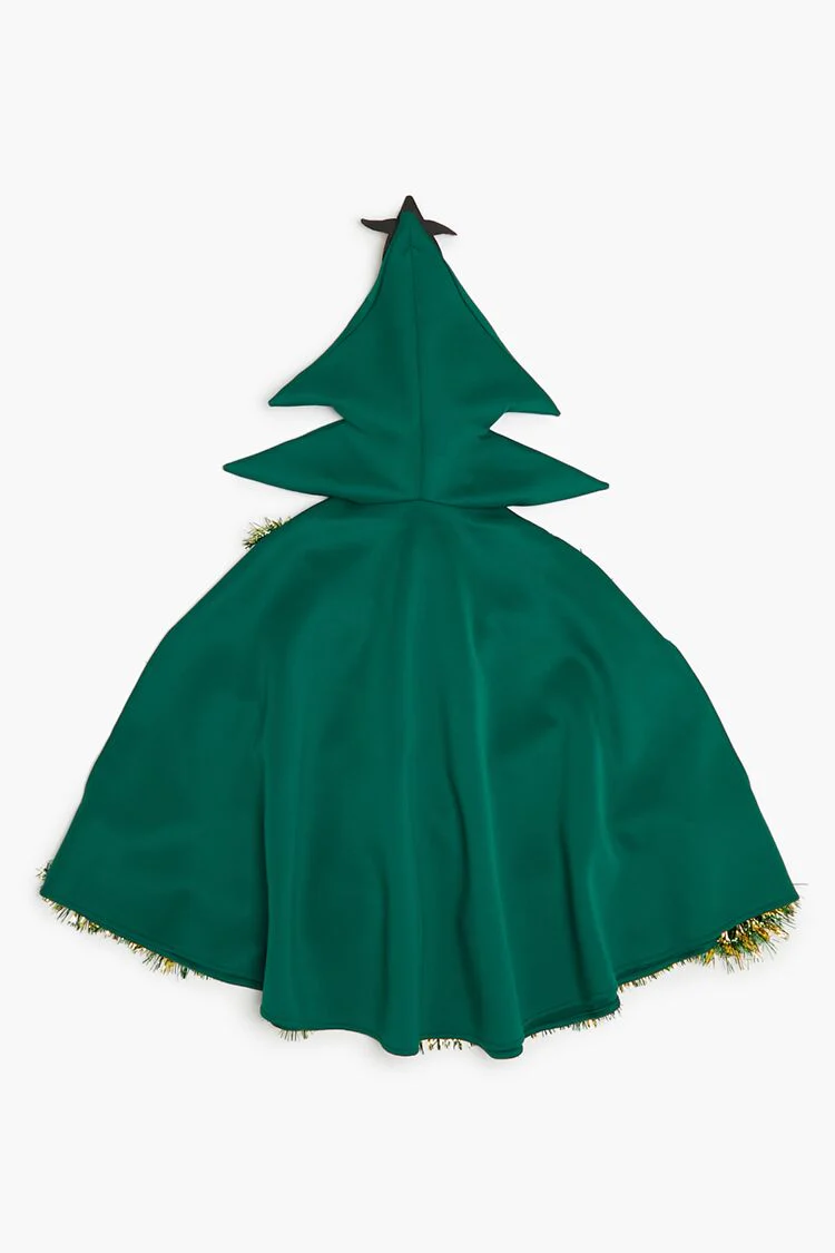 Plus Size Christmas Tree Poncho - Image 7