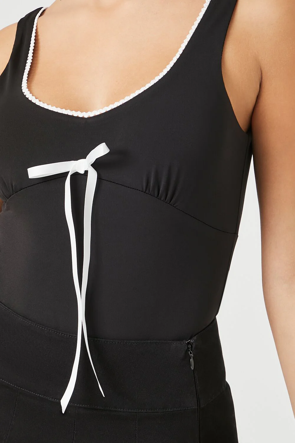 Bow Ricrac-Trim Bodysuit - Image 8