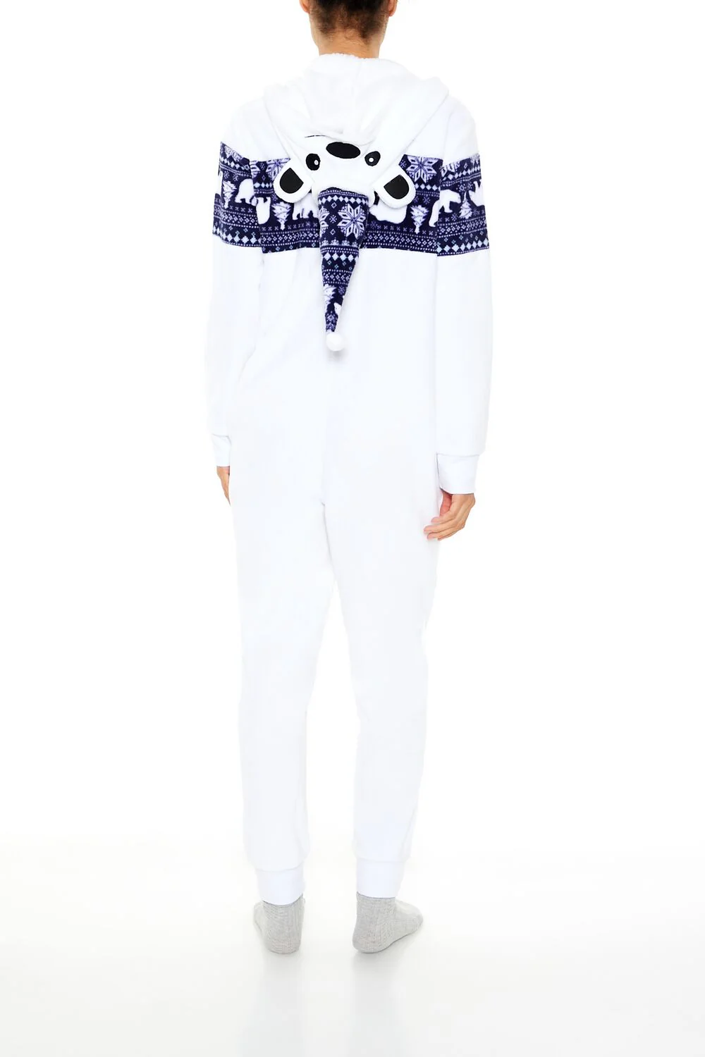 Hooded Polar Bear Jumpsuit - Image 4