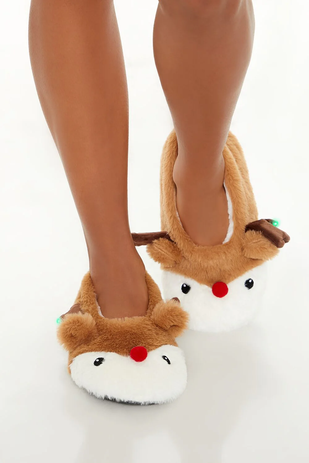 Light-Up Reindeer House Slippers - Image 4
