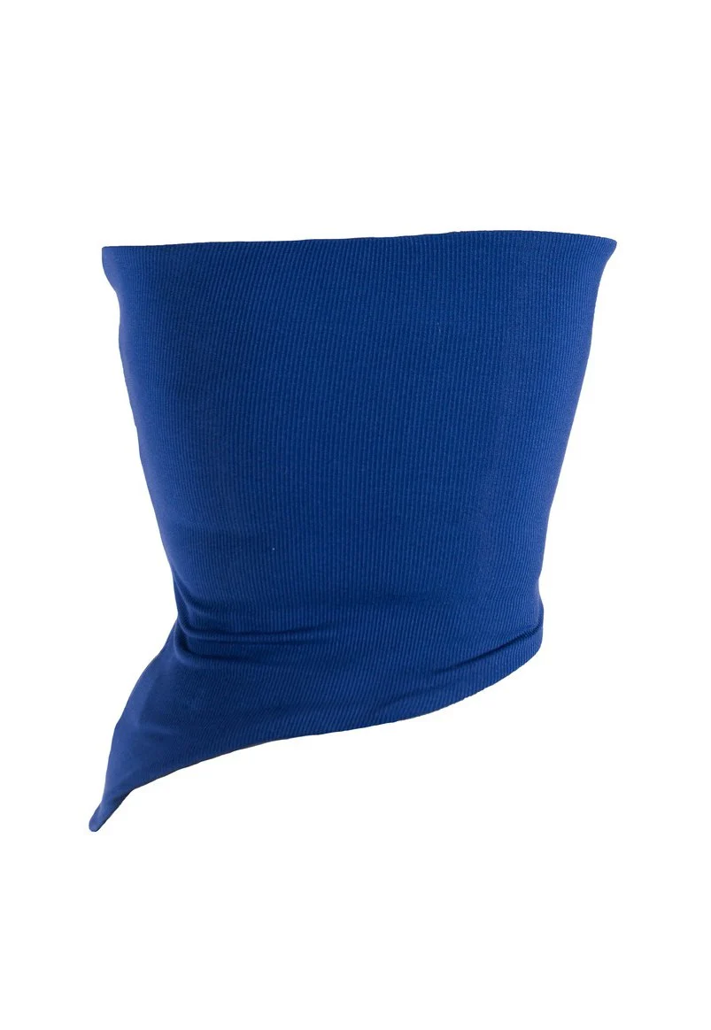 Asymmetrical-Hem Cropped Tube Top - Image 3