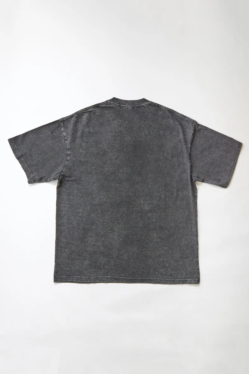 Mineral Wash Cotton Crew Tee - Image 6