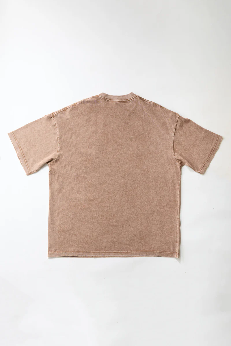 Mineral Wash Cotton Crew Tee - Image 9