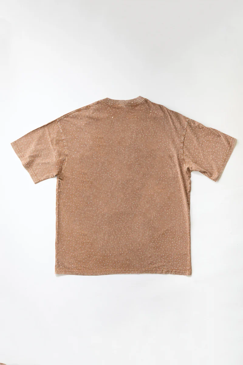 Studded Cotton Crew Tee - Image 8