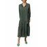 Zamara Tie Neck Long Sleeve Tier Maxi Dress - Image 5